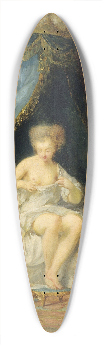 Jean-Frdric Schall - Evening Toilet 39.3 inch art pintail longboard deck