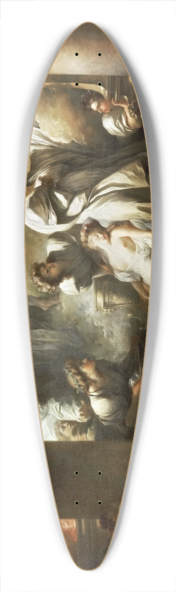 Jean-Honor Fragonard - Coresus Sacrificing Himself To Save Callirhoe 39.3 inch art pintail longboard deck