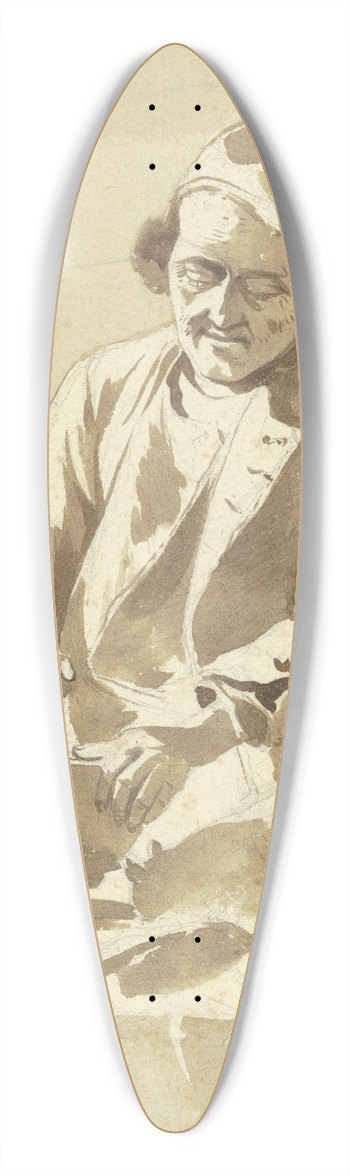 Jean-Jacques de Boissieu - Mann mit Mrswer in einer Apotheke 39.3 inch art pintail longboard deck