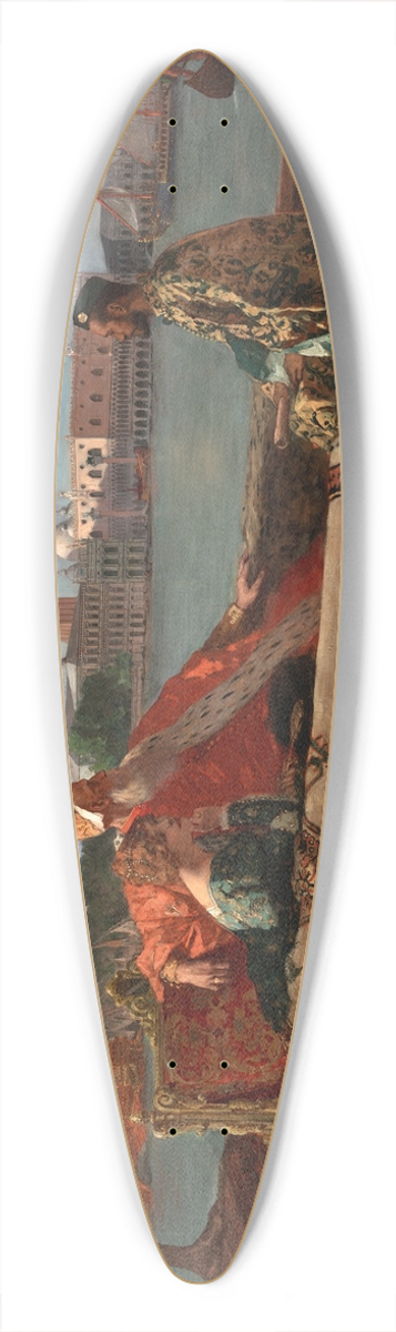 Jean-Joseph-Benjamin Constant - Doge Of Venice 39.3 inch art pintail longboard deck