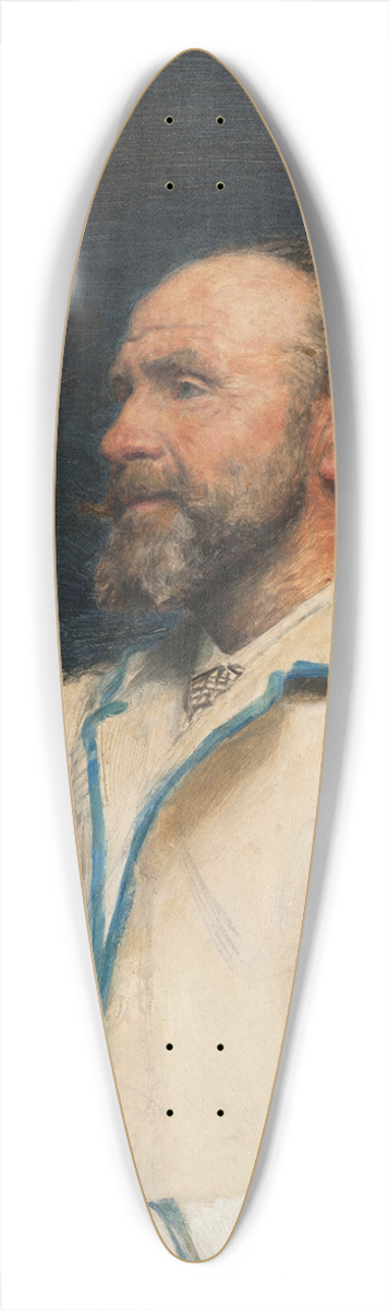 Jean Joseph Weerts - Portrait de Firmin Javel 39.3 inch art pintail longboard deck