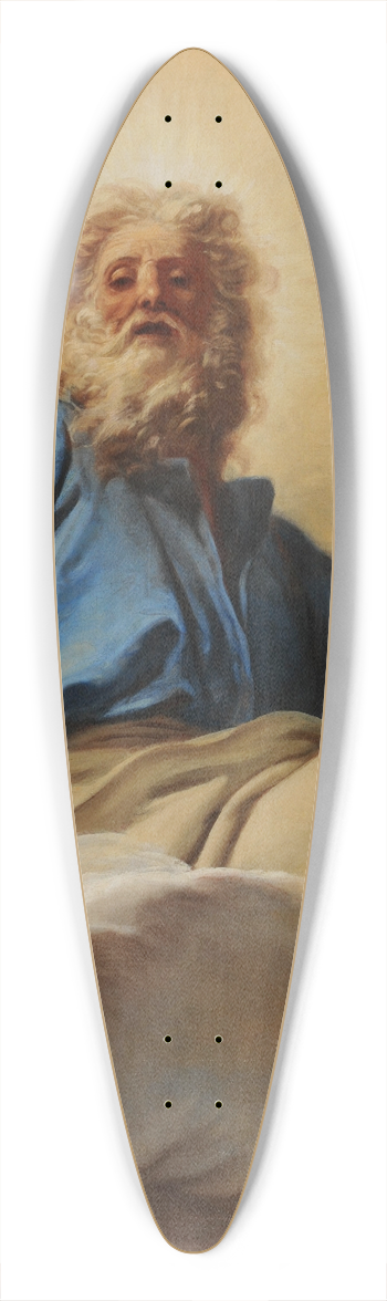 Jean Jouvenet - Le Pre Eternel 39.3 inch art pintail longboard deck