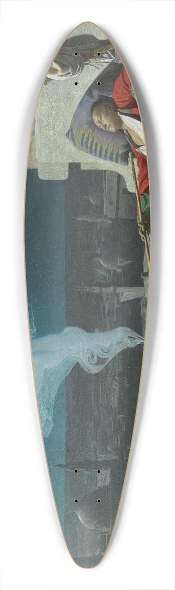 Jean Lecomte du Nou - A Eunuchs Dream 39.3 inch art pintail longboard deck