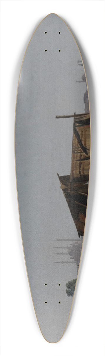 Jean-Lon Grme - An Encampment before Constantinople 39.3 inch art pintail longboard deck