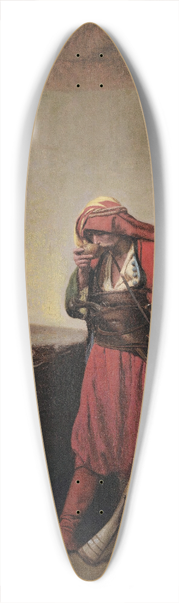 Jean-Lon Grme - Arnaut Drinking 39.3 inch art pintail longboard deck