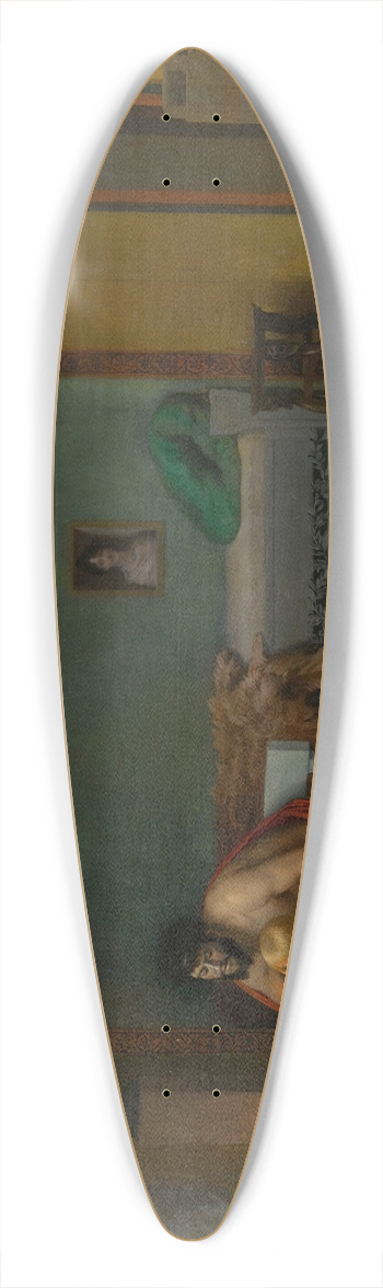 Jean-Lon Grme - Cupids Shivering Limbs the Embers Warm 39.3 inch art pintail longboard deck