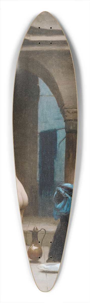Jean-Lon Grme - Study For A Maure Bath, Turkish Woman In The Bath 39.3 inch art pintail longboard deck
