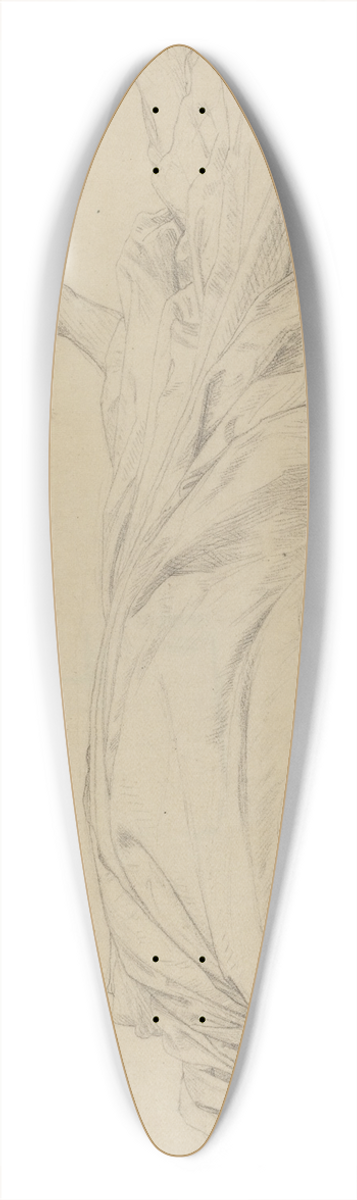 Jean-Lon Grme - The Dead Caesar 39.3 inch art pintail longboard deck