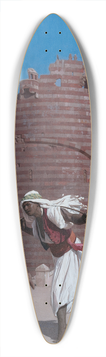 Jean-Lon Grme - The runners of the Pasha 39.3 inch art pintail longboard deck