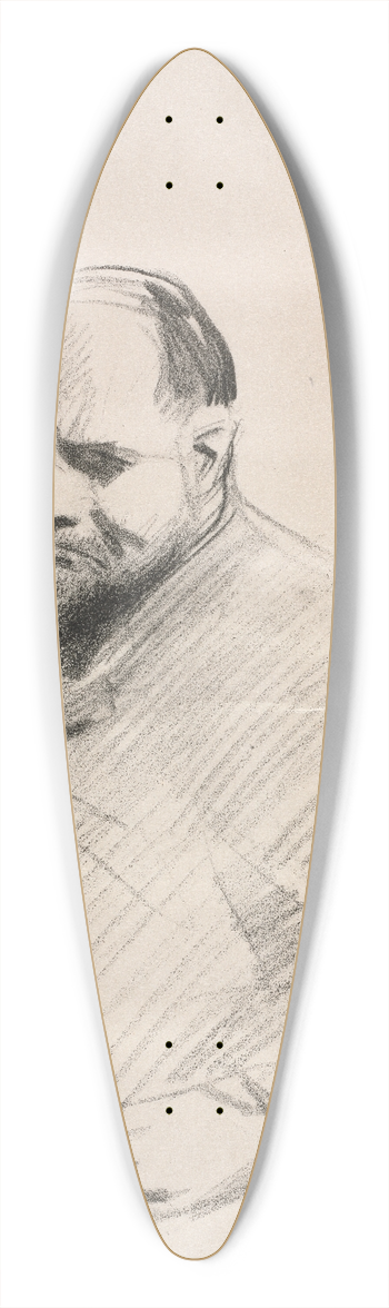 Jean-Louis Forain - Ambroise Vollard 39.3 inch art pintail longboard deck