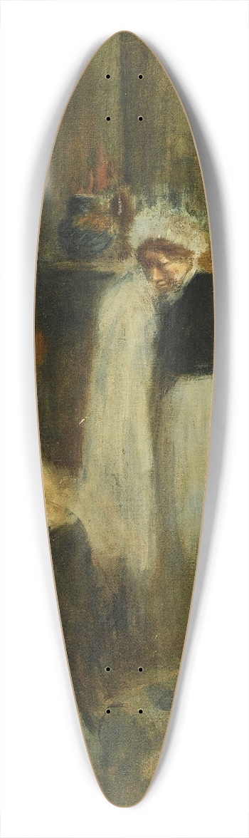 Jean-Louis Forain - The dresser 39.3 inch art pintail longboard deck