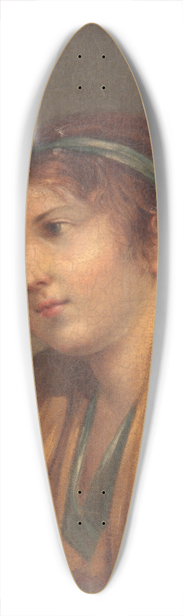Jeanne-Philiberte Ledoux - Busto de nia 39.3 inch art pintail longboard deck