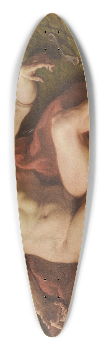 Jean-Simon Berthlemy - A Dying Gladiator 39.3 inch art pintail longboard deck