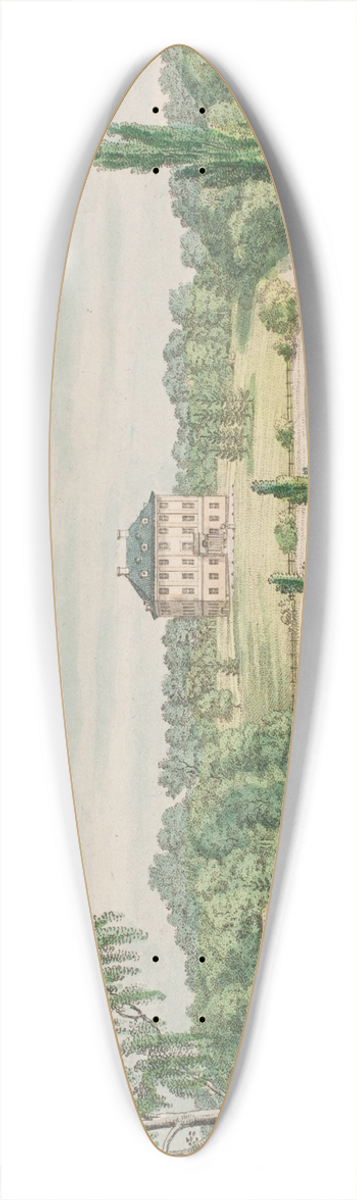 Jens Holm - Dronninggrd 39.3 inch art pintail longboard deck