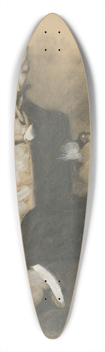 Jlius der - Fajiaci 39.3 inch art pintail longboard deck