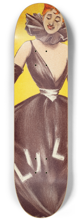 Charles Lucas - Entre De Clownesse 8.25 inch art skate deck