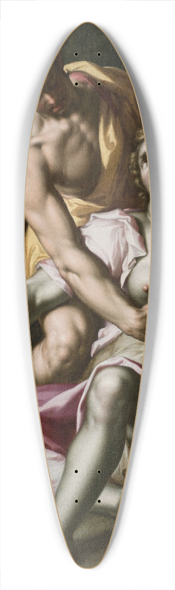 Joachim Wtewael - Cephalus and Procris (The Death of Procris) 39.3 inch art pintail longboard deck