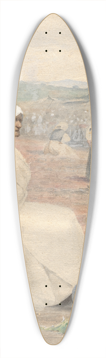 Joa prka - On a Myjava Market 39.3 inch art pintail longboard deck