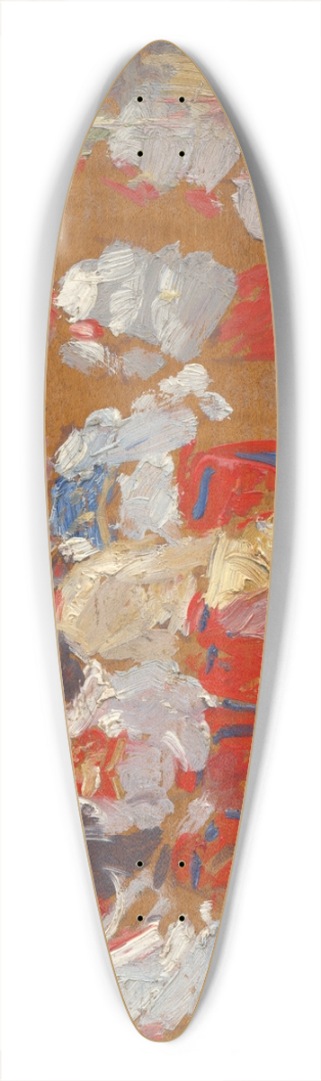 Joa prka - Sketch 39.3 inch art pintail longboard deck