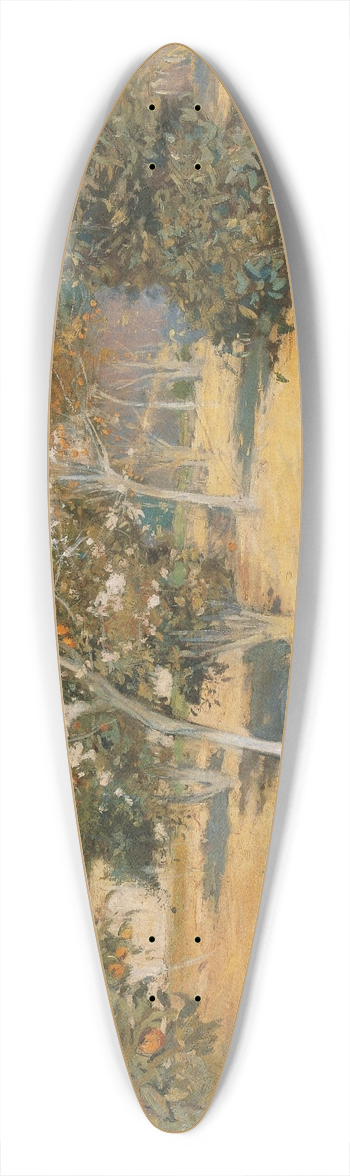 Joaquin Mir Trinxet - The Rectors Orchard 39.3 inch art pintail longboard deck