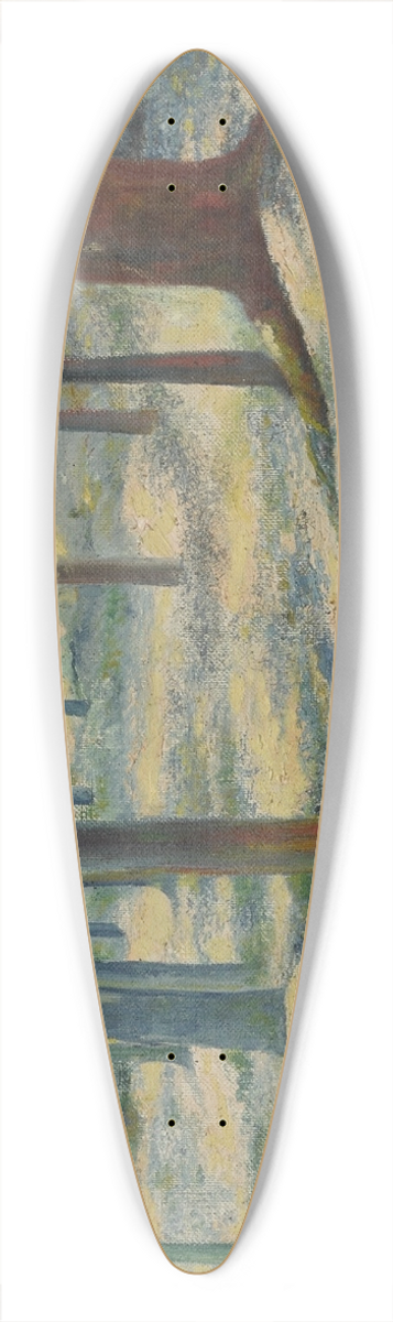 Joaqun Clausell - Bosque en el otoo 39.3 inch art pintail longboard deck