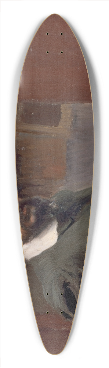 Joaqun Sorolla - Self Portrait 39.3 inch art pintail longboard deck