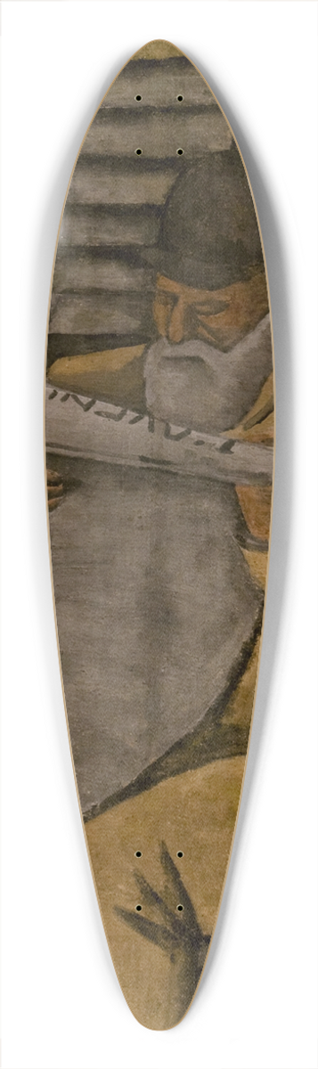 Joaqun Torres-Garca - Figura de hombre 39.3 inch art pintail longboard deck