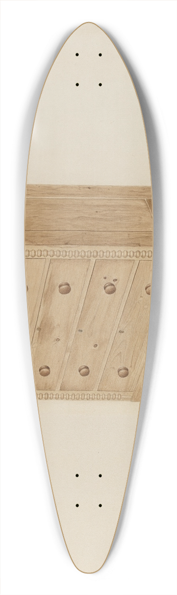Joe Brennan - Chest of Drawers 39.3 inch art pintail longboard deck