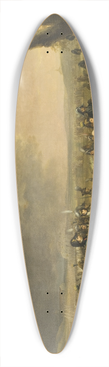 Johan Gustaf Sandberg - Review on Ladugrdsgrde, Stockholm 39.3 inch art pintail longboard deck