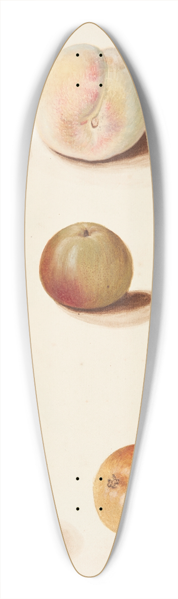 Johanna Fosie - Studie af fersken, ble og pre 39.3 inch art pintail longboard deck