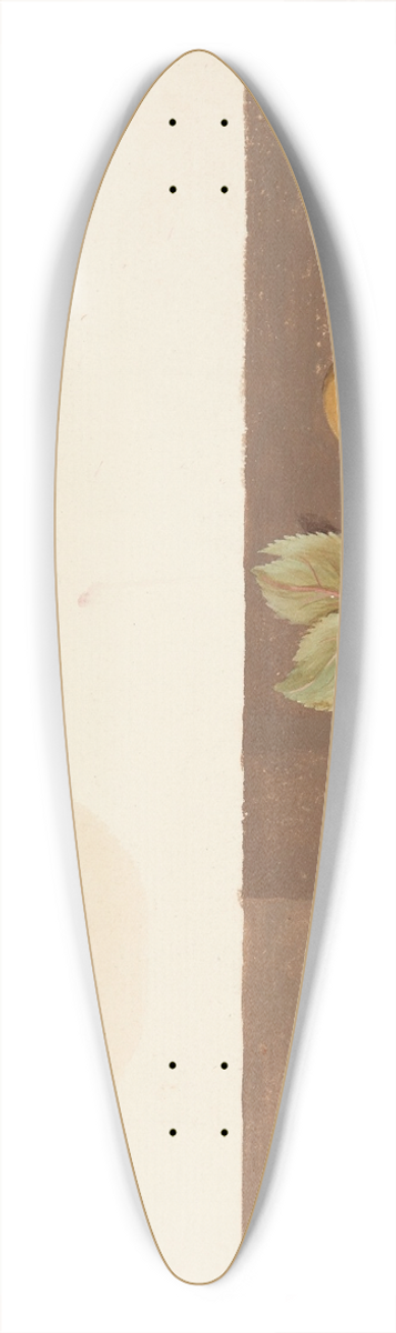 Johanna Fosie - Studie af frugt og grnt 39.3 inch art pintail longboard deck