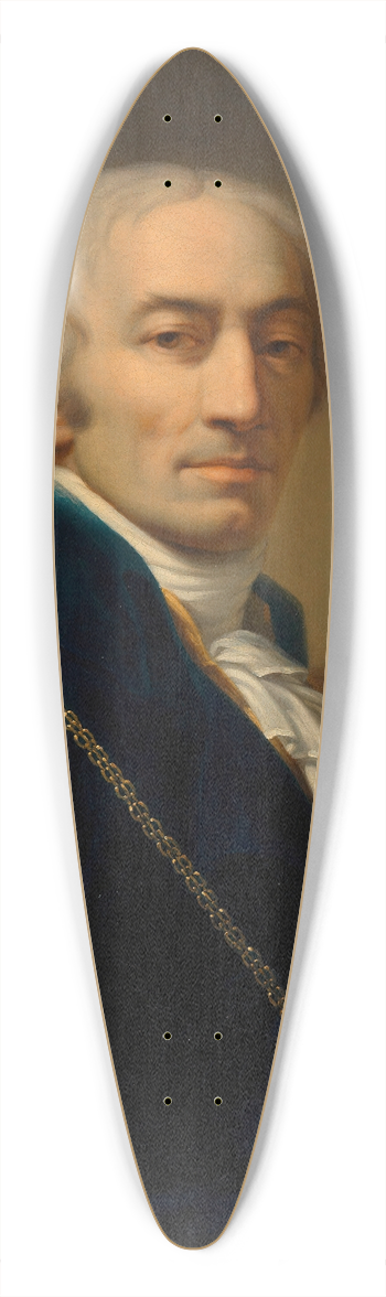 Johann Baptist von Lampi the Elder - Michael Mayer (Hofquartierbuchverwalter) 39.3 inch art pintail longboard deck
