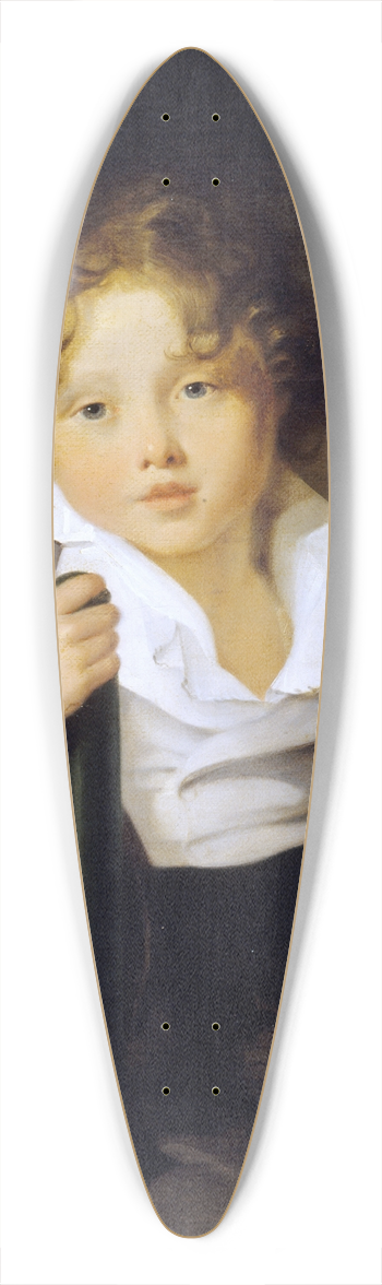 Johann Bernhard Scheffer - Portrait dAry Scheffer enfant 39.3 inch art pintail longboard deck