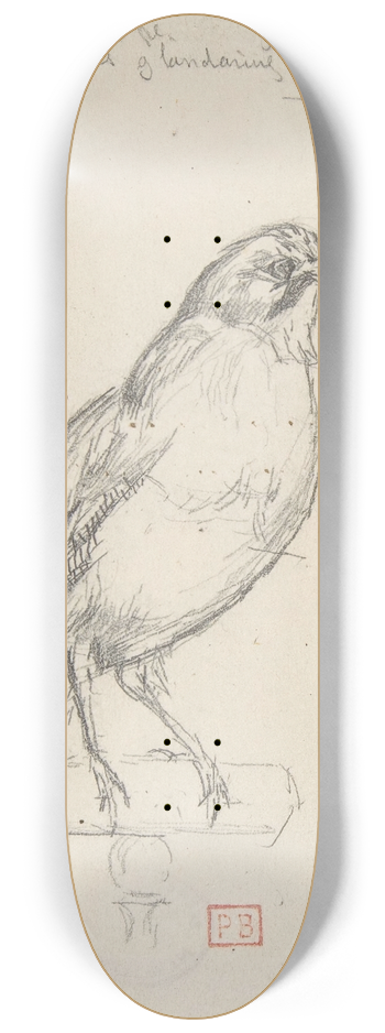 Charles Meryon - A European Jay 8.25 inch art skate deck