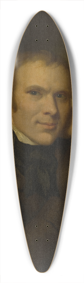 Johann Friedrich August Tischbein - Portrait of Johann Friedrich Lauck 39.3 inch art pintail longboard deck