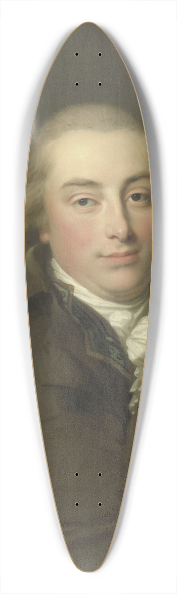 Johann Friedrich August Tischbein - Portrait of Salomon Rendorp, Brewer in Amsterdam 39.3 inch art pintail longboard deck