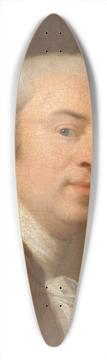 Johann Friedrich August Tischbein - Self-portrait 39.3 inch art pintail longboard deck