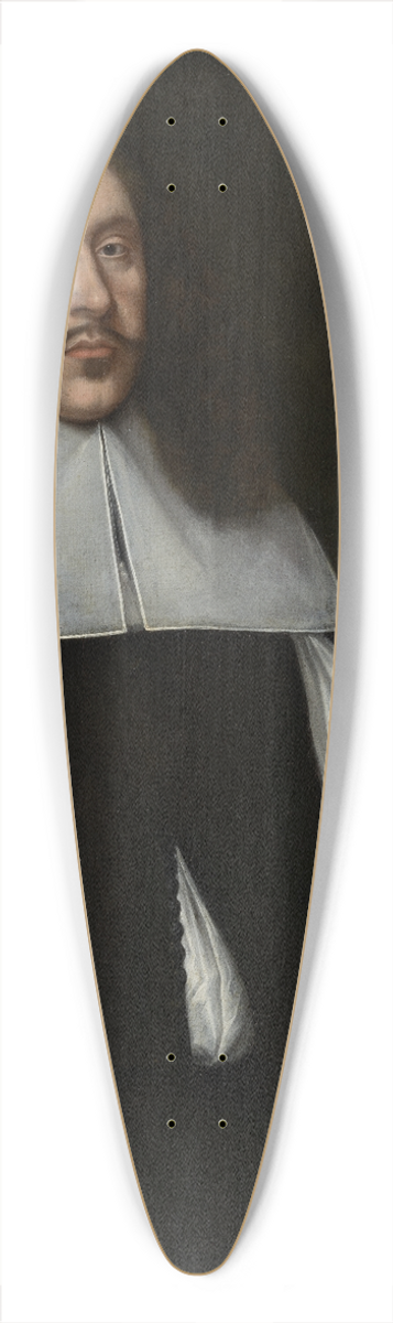 Johann Friedrich Trescher - Portrait of Heinrich Wilhelm von Kellner 39.3 inch art pintail longboard deck