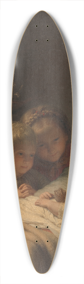Johann Georg Meyer von Bremen - The youngest brother 39.3 inch art pintail longboard deck