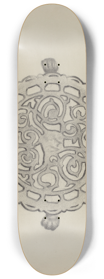 Charles Moss - Trivet 8.25 inch art skate deck