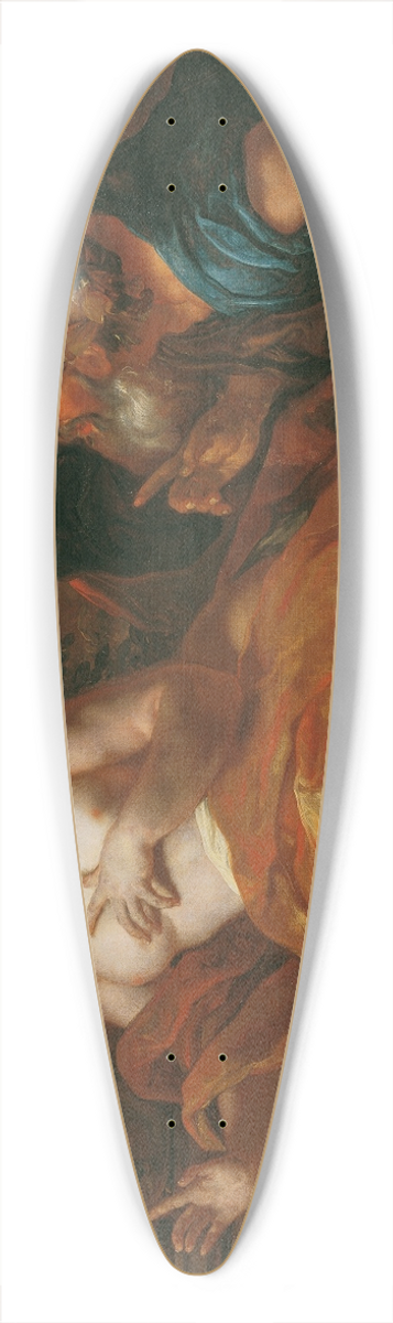 Johann Michael Rottmayr - Susanna und die beiden Alten 39.3 inch art pintail longboard deck