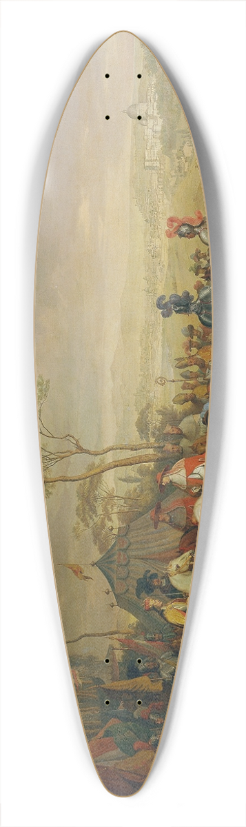 Johann Nepomuk Hchle - Einzug Kaiser Friedrichs III. in Rom 39.3 inch art pintail longboard deck