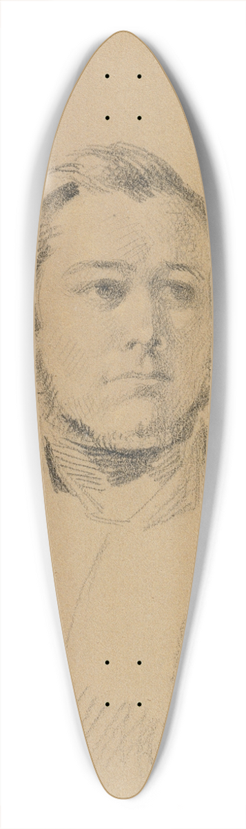 Johann Peter Krafft - Portrtstudie Franz Xaver Eckl 39.3 inch art pintail longboard deck