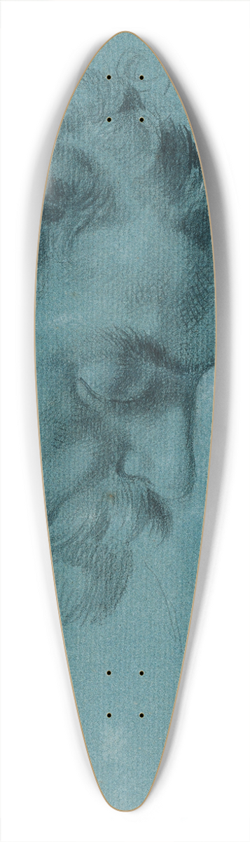 Johann Peter Krafft - Portrtstudie zu David mit dem Haupt Goliaths 39.3 inch art pintail longboard deck