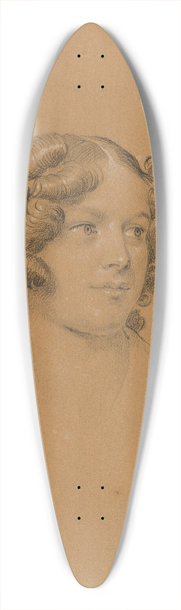 Johann Peter Krafft - Portrtstudie zum Einzug nach dem Pariser Frieden 39.3 inch art pintail longboard deck