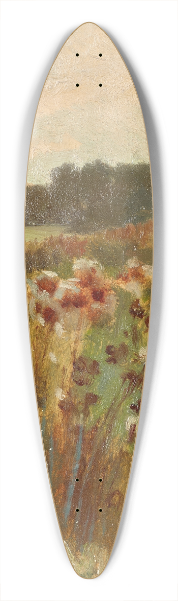 Johann Till the younger - Landschaft in Niedersterreich 39.3 inch art pintail longboard deck