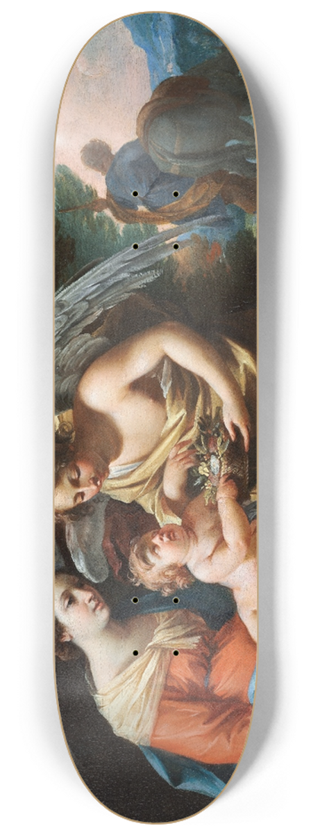 Charles Poerson - Rest on the Flight into Egypt 8.25 inch art skate deck