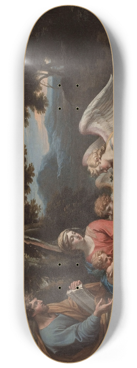 Charles Poerson - Rest on the Flight into Egypt 8.25 inch art skate deck