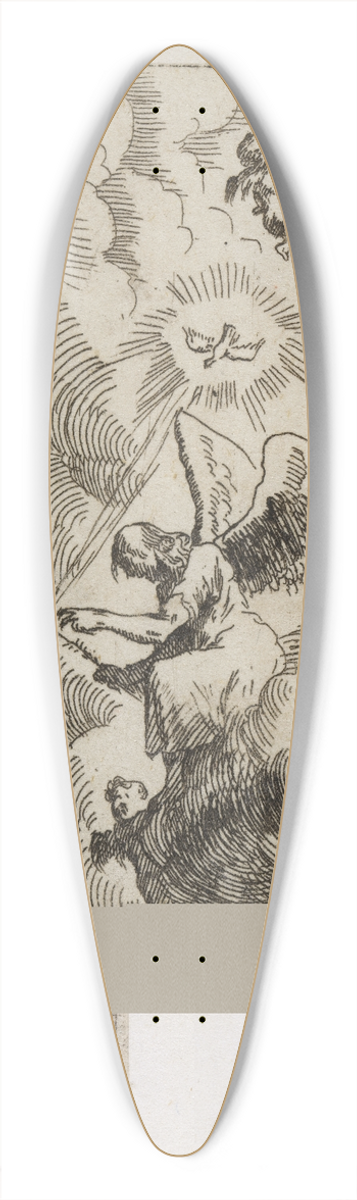 Johann Wilhelm Baur - Verkndigung Mariae 39.3 inch art pintail longboard deck