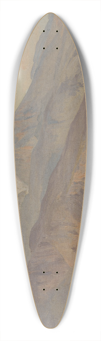 Johann Wilhelm Schirmer - Blick auf Gebirge 39.3 inch art pintail longboard deck